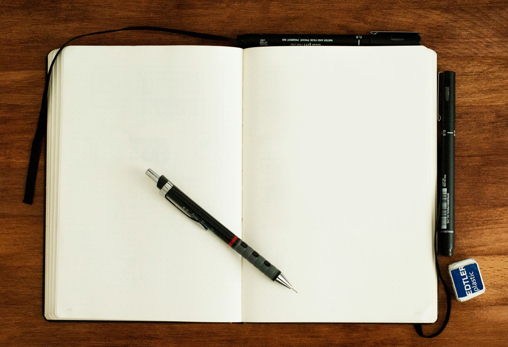 Notebook with pen